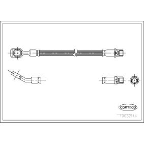 Comprar Latiguillo de freno de CORTECO 19032114 a bajo precio de 18,54 €