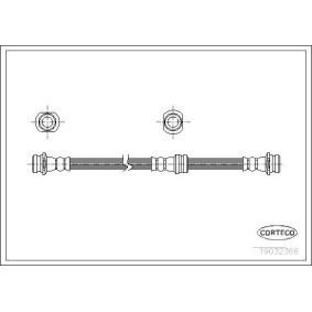 Comprar Latiguillo de freno de CORTECO 19032366 a bajo precio de 67,92 €