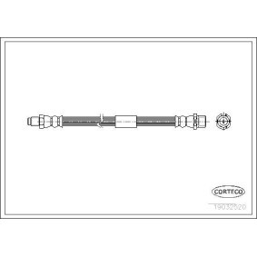 Comprar Latiguillo de freno de CORTECO 19032520 a bajo precio de 17,44 €