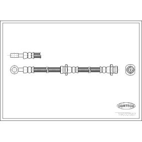 Comprar Latiguillo de freno de CORTECO 19032587 a bajo precio de 60,45 €