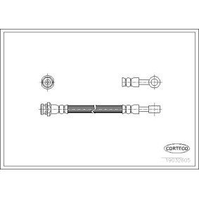 Comprar Latiguillo de freno de CORTECO 19032605 a bajo precio de 67,25 €