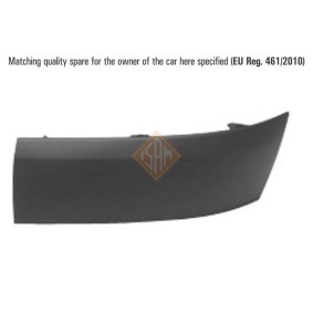 Acquista Modanatura paraurti da ISAM 1402712 a buon mercato per soli 39,02 €