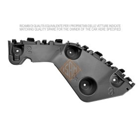 Achetez des Support de pare-chocs ISAM 2006321 à prix pour 46,40 €