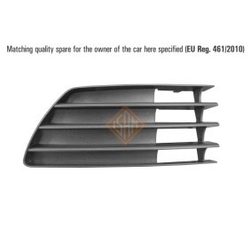 Achetez des Grille de ventilation, pare-chocs ISAM 2314716 à prix pour 44,54 €