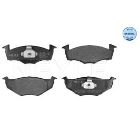 Achetez des Plaquettes de frein MEYLE 025 218 6617 à prix pour 24,70 €
