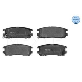 Compre Pastilhas de travão da MEYLE 025 218 7514/W a um preço baixo por 25,16 €