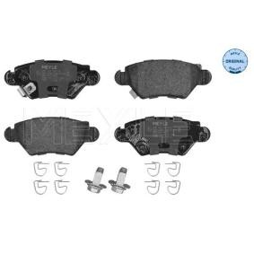 Compre Pastilhas de travão da MEYLE 025 232 5817/W a um preço baixo por 22,86 €