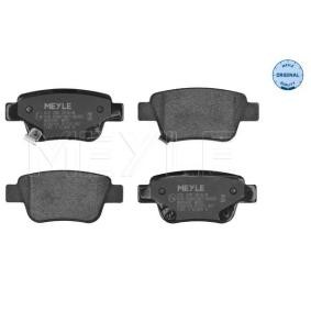 Comprar Juego de pastillas de freno de MEYLE 025 236 2016/W a bajo precio de 24,72 €