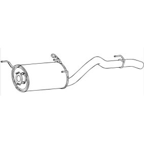 Endschalldämpfer IS-117