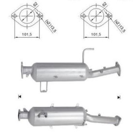 Partikelfilter (DPF) MIK-994