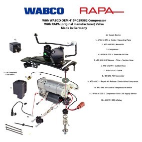 Acquista Compressore sospensioni da MiesslerAutomotive 2517-04-005F a buon mercato per soli 1097,86 €