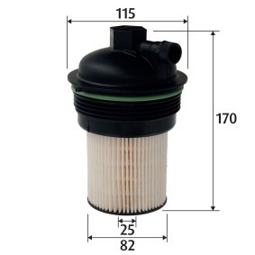 Kraftstofffilter 587950 von VALEO günstig für 24,09 € online kaufen
