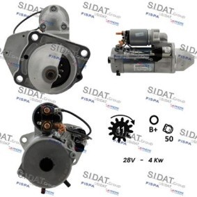 Comprar Motor de arranque de SIDAT S24BH0067 a bajo precio de 523,26 €