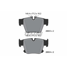 Bremsbeläge 2660301