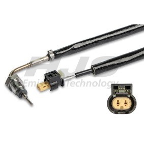 Compre Sensor, temp. gas escape de HJS online para Sprinter 5-t Tourer Bus (907) a precios moderados