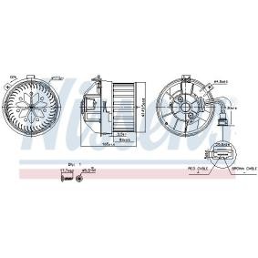 Achetez des Pulseur d'air habitacle NISSENS 87628 à prix pour 64,28 €