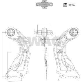 Querlenker 33 11 0405 für 3 Stufenheck (BK) für 73,55 CHF
