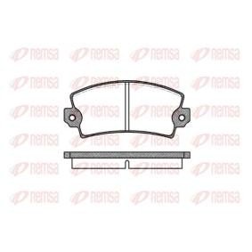 Acquista Kit pastiglie freni da REMSA 0021.00 a buon mercato per soli 16,50 €