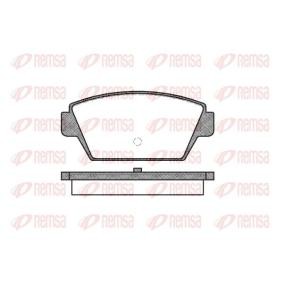 Comprar Juego de pastillas de freno de REMSA 0215.00 a bajo precio de 20,92 €