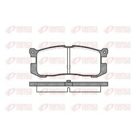 Acquista Kit pastiglie freni da REMSA 0272.00 a buon mercato per soli 12,62 €