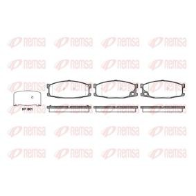 Acquista Kit pastiglie freni da REMSA 0283.10 a buon mercato per soli 35,86 €