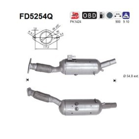 Partikelfilter (DPF) von AS FD5254Q