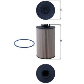 Køb Brændstof-filter af MAHLE ORIGINAL KX 657D til den lave pris 280,31 DKK