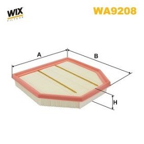 Kjøp Luftfilter av WIX FILTERS WA9208 til den lave prisen 195,41 NOK