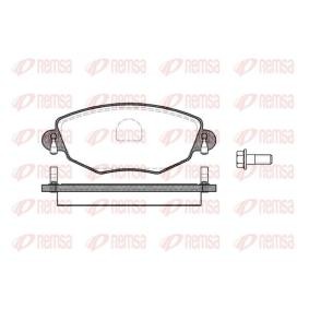 Acquista Kit pastiglie freni da REMSA 0776.00 a buon mercato per soli 36,32 €