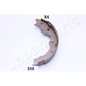 Köp Handbromsbackar av JAPANPARTS GF-315AF till det låga priset 335,03 kr