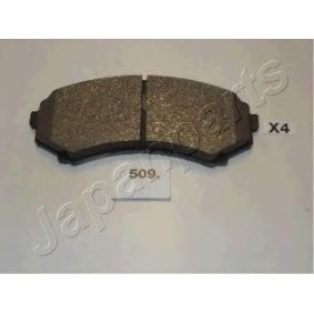 Köp Högeffekts-bromsbeläggsats av JAPANPARTS PA-509P till det låga priset 151,10 kr