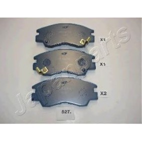 Köp Högeffekts-bromsbeläggsats av JAPANPARTS PA-527P till det låga priset 348,42 kr