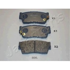 Hochleistungs-Bremsbelagsatz PA-806P