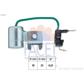 Achetez des Condenseur, système d'allumage FACET 0.0179/95 à prix pour 24,86 €