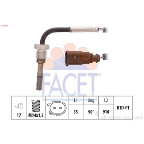 Compre Jogo de cabos de ignição da FACET 4.8663 a um preço baixo por 132,20 €