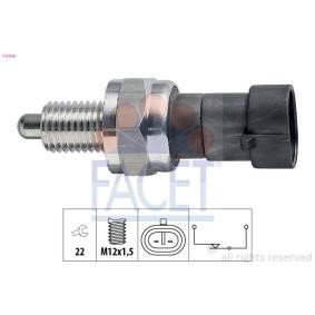 Comprar Interruptor, piloto de marcha atrás de FACET 7.6109 a bajo precio de 8,03 €