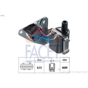 Achetez des Unité de bobine d'allumage FACET 9.8123 à prix pour 19,89 €