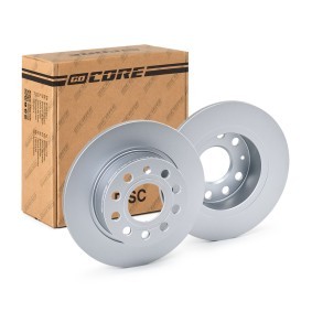 Achetez des Disque de frein de chez goCORE en ligne pour Leon Van / 3/5 portes (5F1) à prix modérés