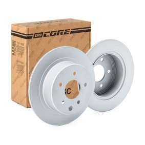 Compre Discos de freno de goCORE online para Qashqai / Qashqai+2 I Van (J10, JJ10E) a precios moderados