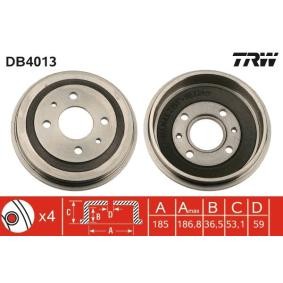 Bremstrommel von TRW DB4013