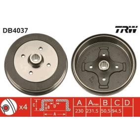 Köp Bromstrumma av TRW DB4037 till det låga priset 838,69 kr