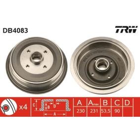 Comprar Tambor de freno de TRW DB4083 a bajo precio de 40,30 €