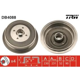 Comprar Tambor de freno de TRW DB4088 a bajo precio de 118,15 €