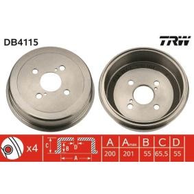 Comprar Tambor de freno de TRW DB4115 a bajo precio de 43,54 €