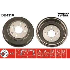 Bremstrommel von TRW DB4118