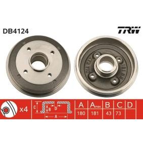 Bremstrommel DB4124