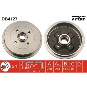 Bremstrommel von TRW DB4127