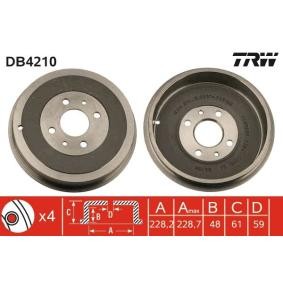 Bremstrommel von TRW DB4210