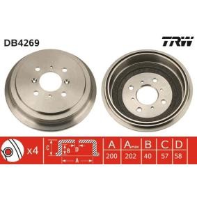 Köp Bromstrumma av TRW DB4269 till det låga priset 781,80 kr