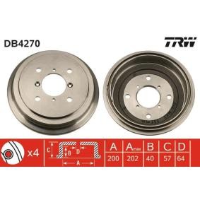 Bremstrommel von TRW für JUSTY II (JMA, MS) günstig online kaufen